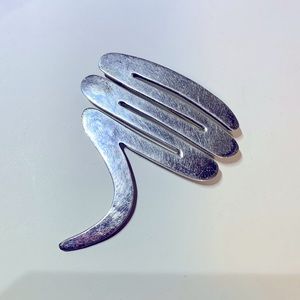 💝Vintage Modernist TAXCO Zigzag Brooch Pin Silver 925